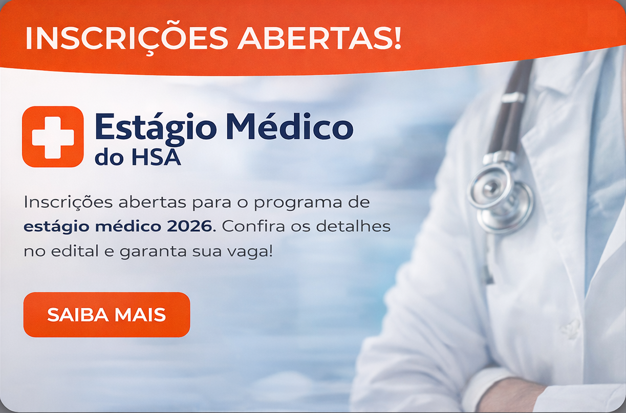 Estágio Médico 2026 - Inscrições abertas
